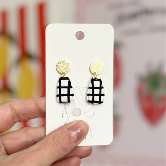 Black & White Dangles