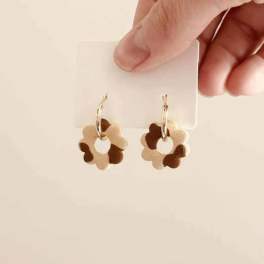 Neutral Flower Dangles