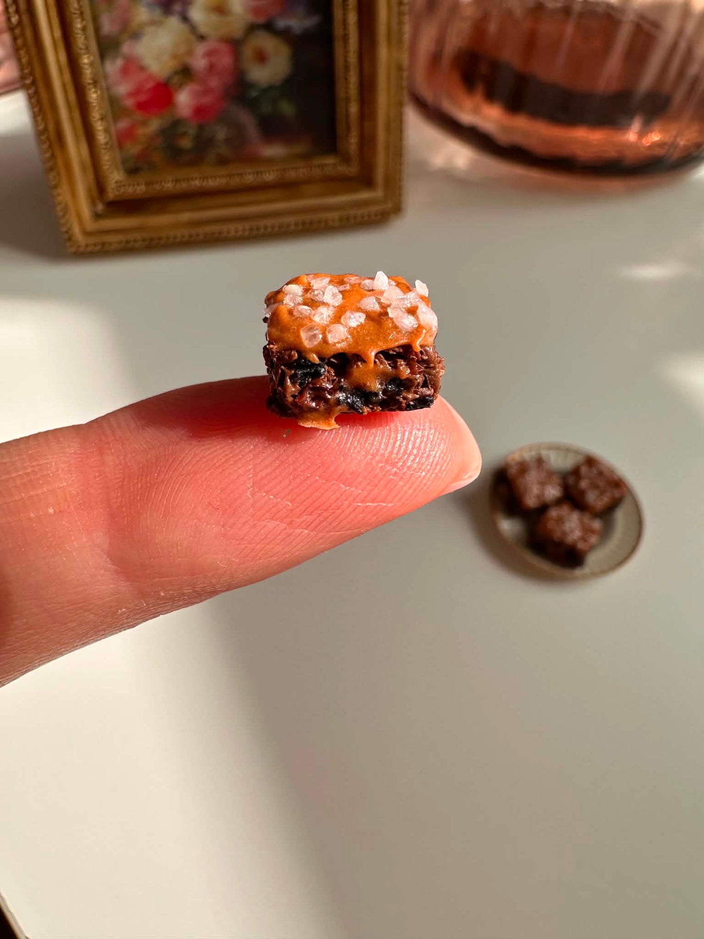 Salted Caramel Brownie Studs