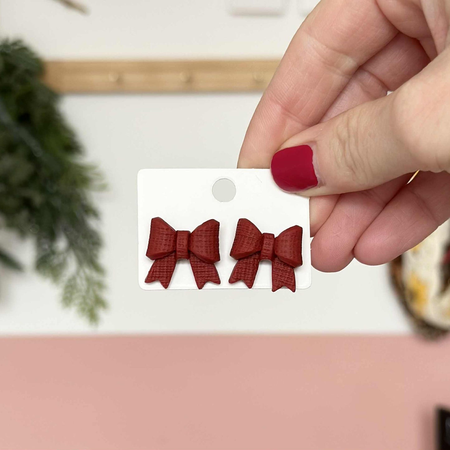 Mini Bow Studs