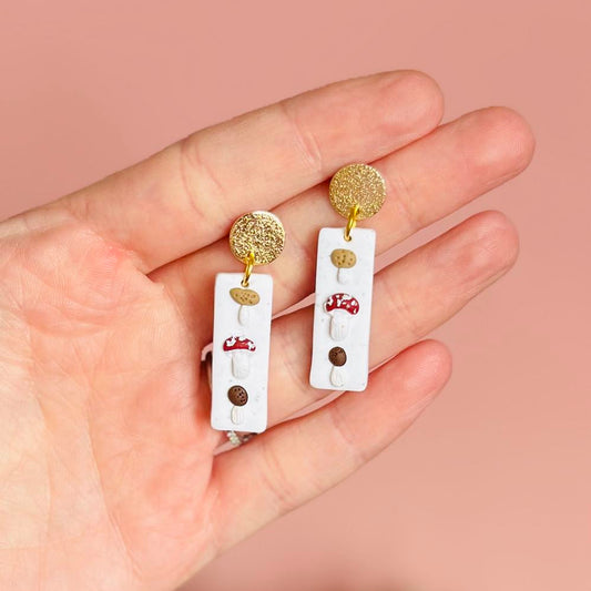 Naturalistic Mushroom Dangles