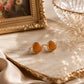 Caramel Gold Studs