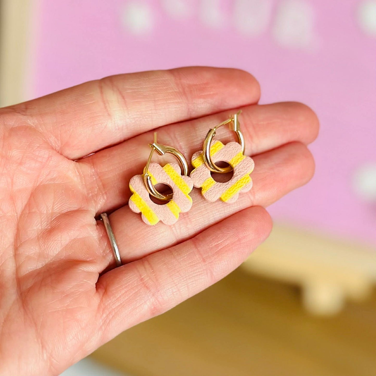 Striped Florals - Yellow