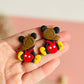 Oversized Mickey Studs