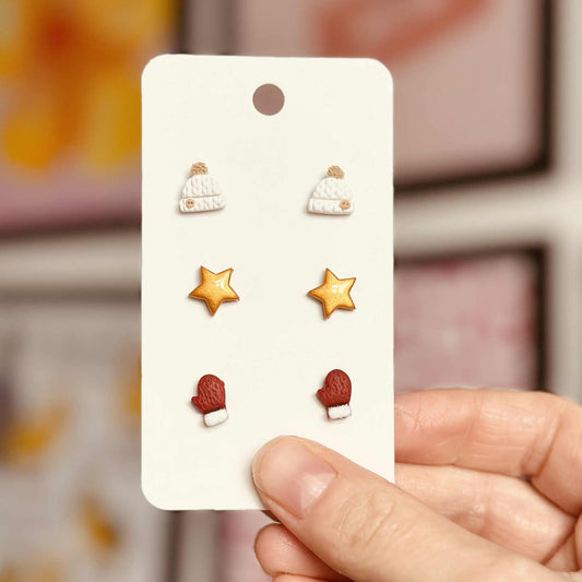 Xmas Stud Set