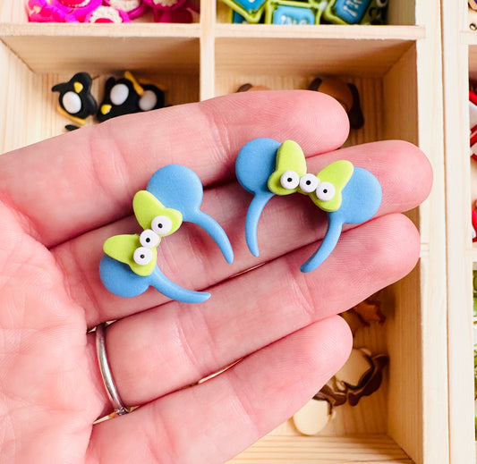 Alien Mickey Ear Studs