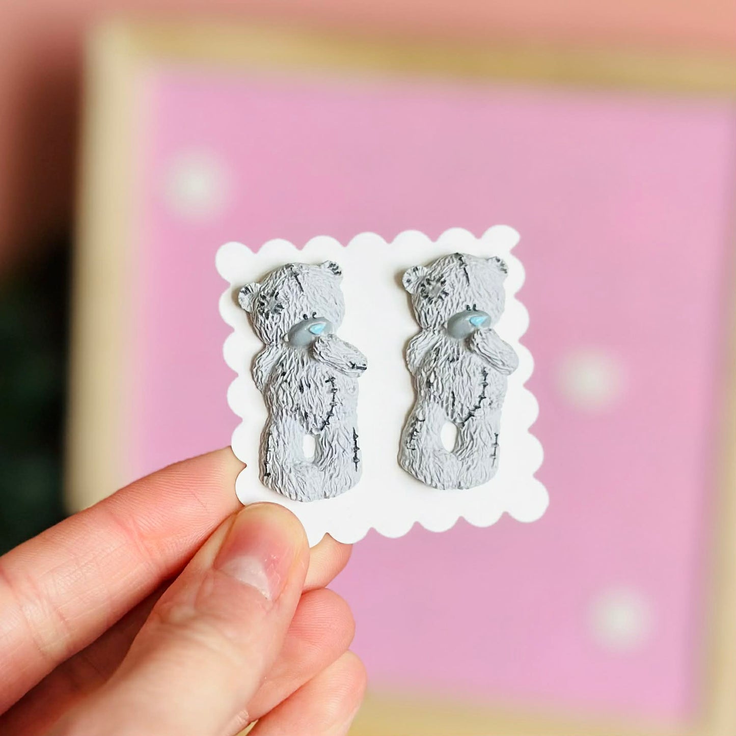 Me to You Bear Studs