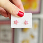 Tiny Pink star Stud