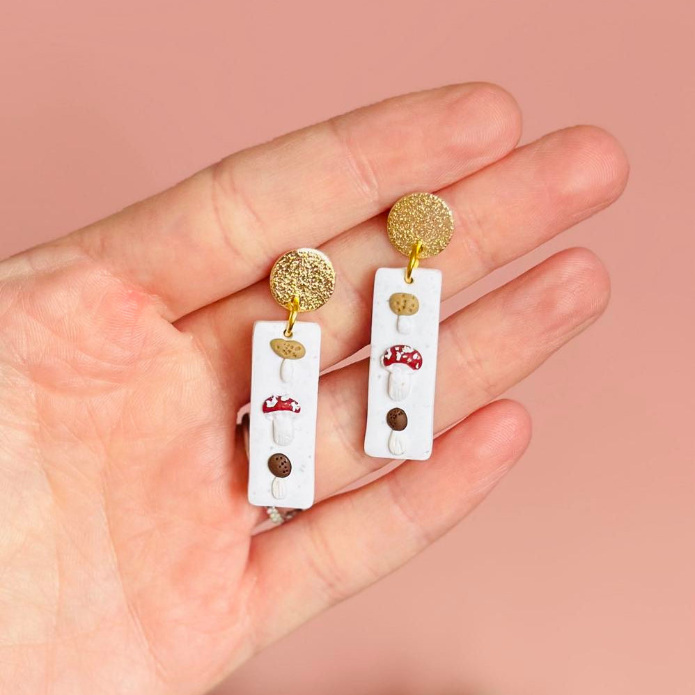 Naturalistic Mushroom Dangles